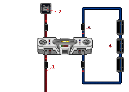 Полузамкнутая схема ТЭГ